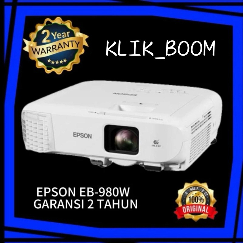 Proyektor Epson EB-980W / Epson EB 980W / Projector / Proyector