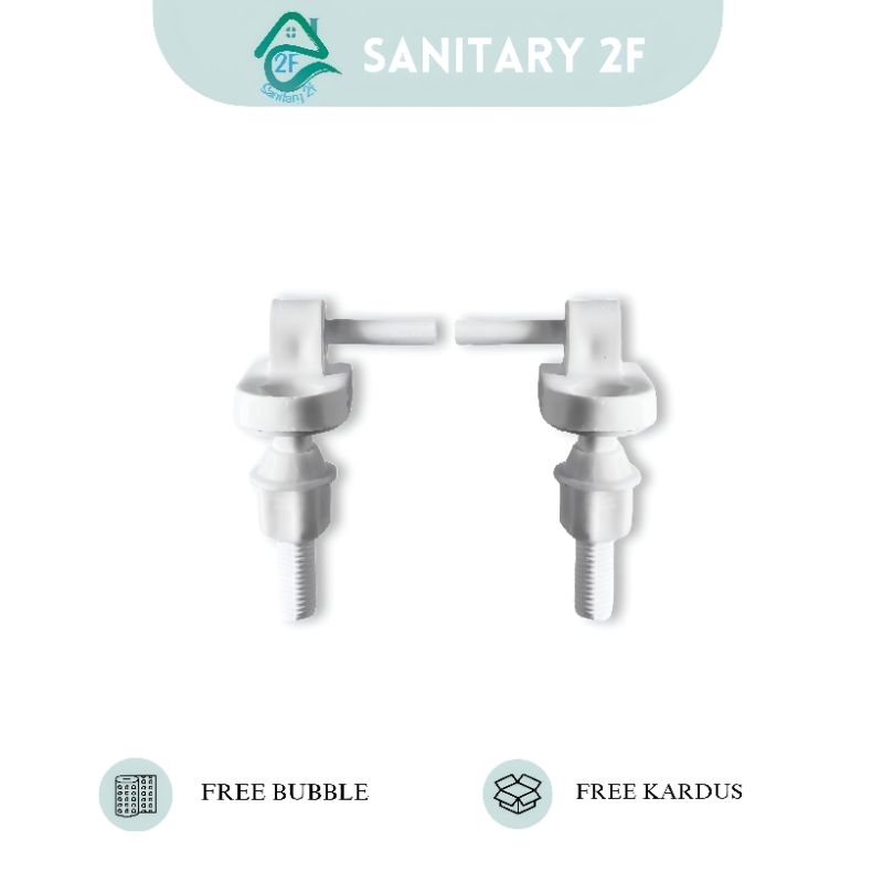 Baut Tutup Closet Duduk|Baut Tangki Closet Duduk|Baut Universal Closet Duduk