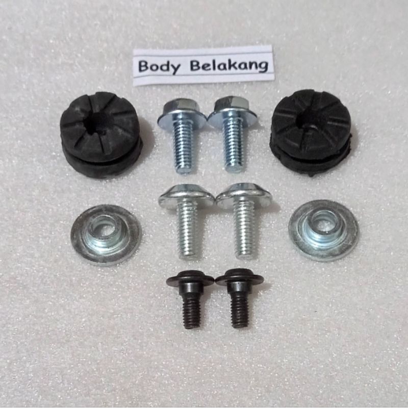 Baut Full Set Cover Bodi Body Belakang Honda Sonic 125 RS Old / Lama Karbu