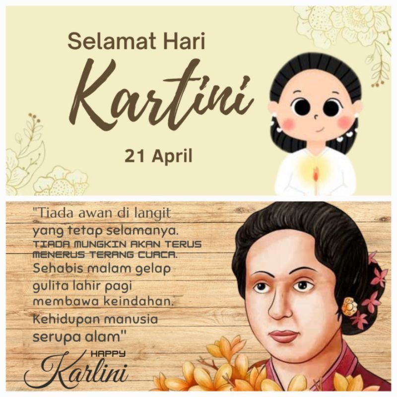 POSTER / PAPAN PAWAI HARI KARTINI / KARTINI DAY