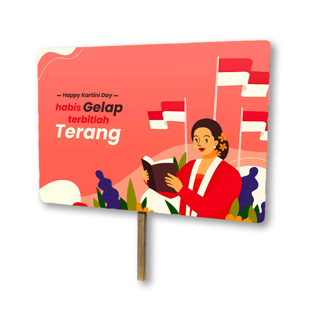 Poster Pawai Hari Kartini Day Pawai Dengan Pegangan