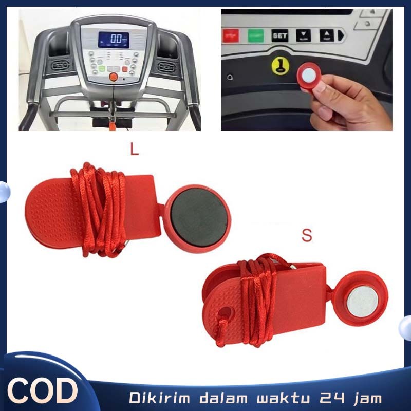 Kunci Treadmill Magnet Safety Key Treadmill Safety Key Treadmill Kinetic Safety Key Untuk Fitness La