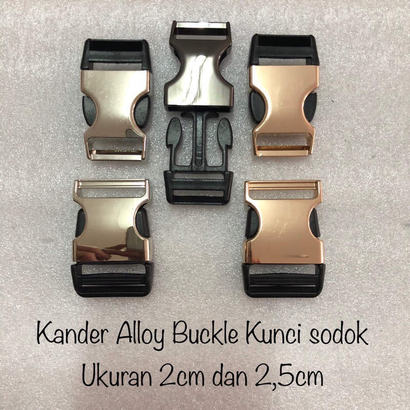 Kander alloy buckel kunci sodok tas import premium per pcs