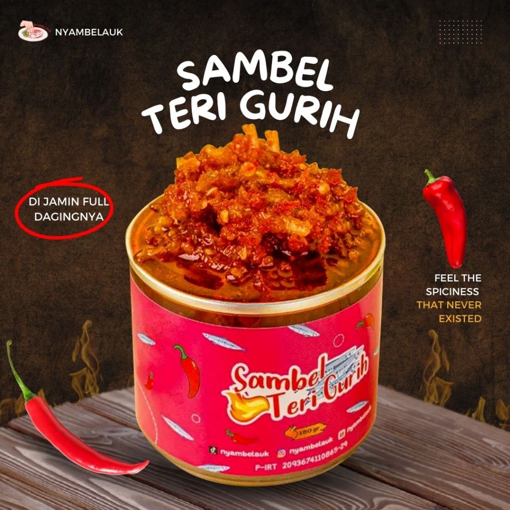 

Nyambelauk - Sambel Teri Gurih