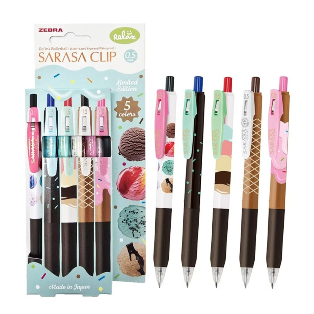 

Pulpen Gel Sarasa Ice Cream 0.5mm Limited Edition 100% Original