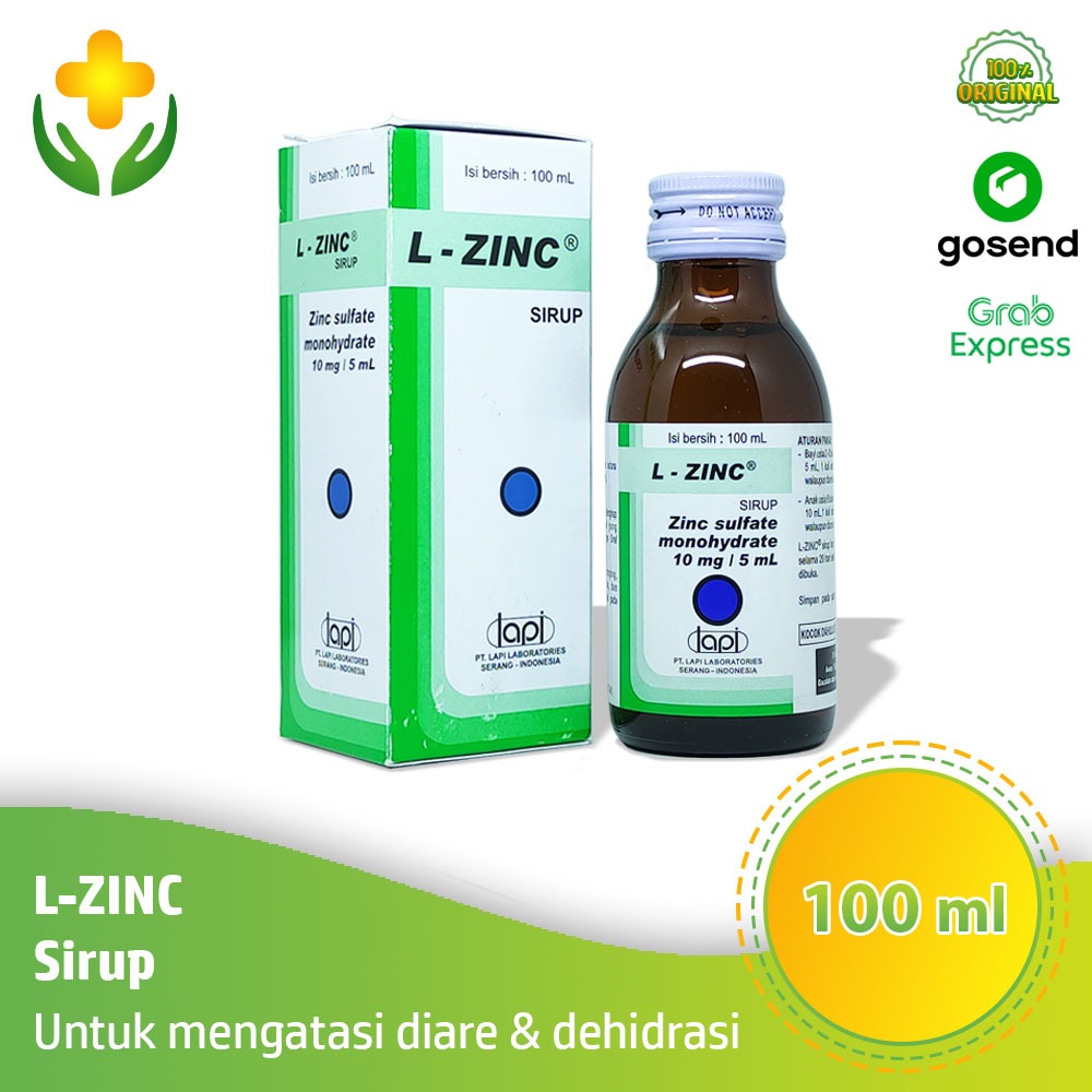 L-Zinc Sirup 100 ml - Obat Diare Anak
