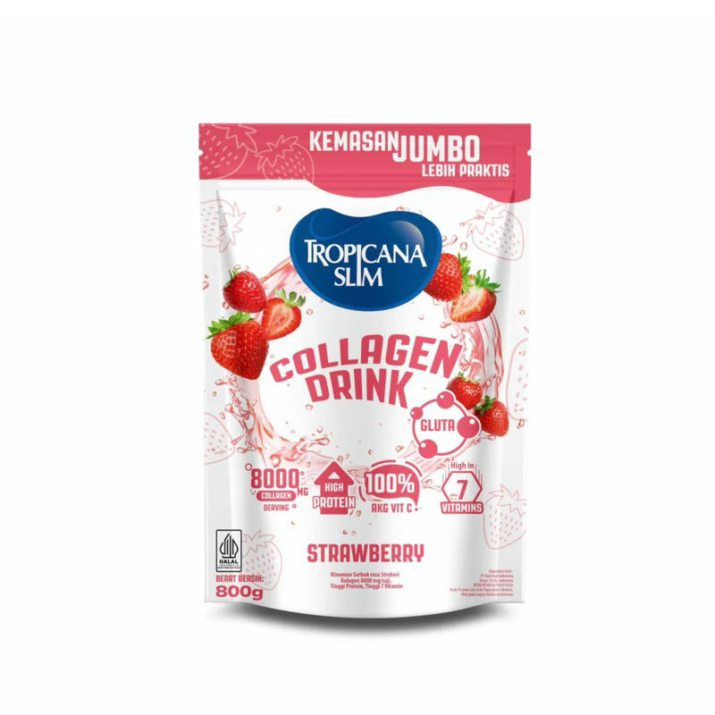 Tropicana Slim Collagen Drink Strawberry 800gr