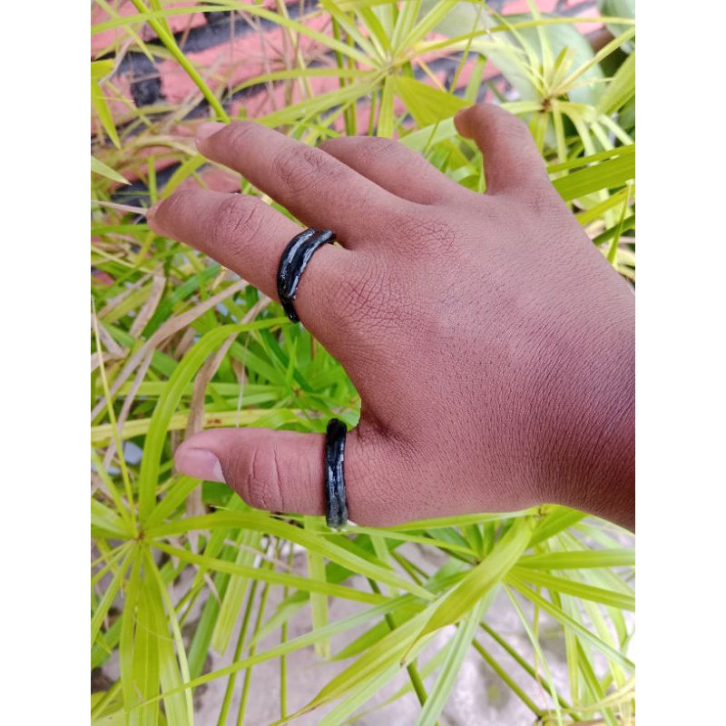 cincin akar bahar hitam asli