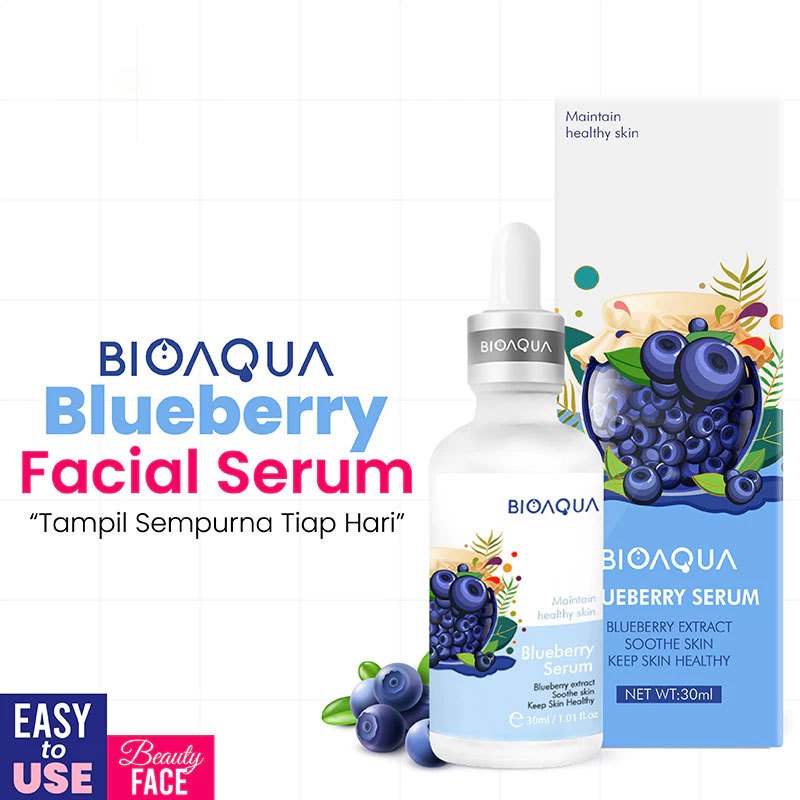 Bioaqua Blueberry Wonder Essence 30ml Serum Wajah Pencerah dan Anti Aging BPOM