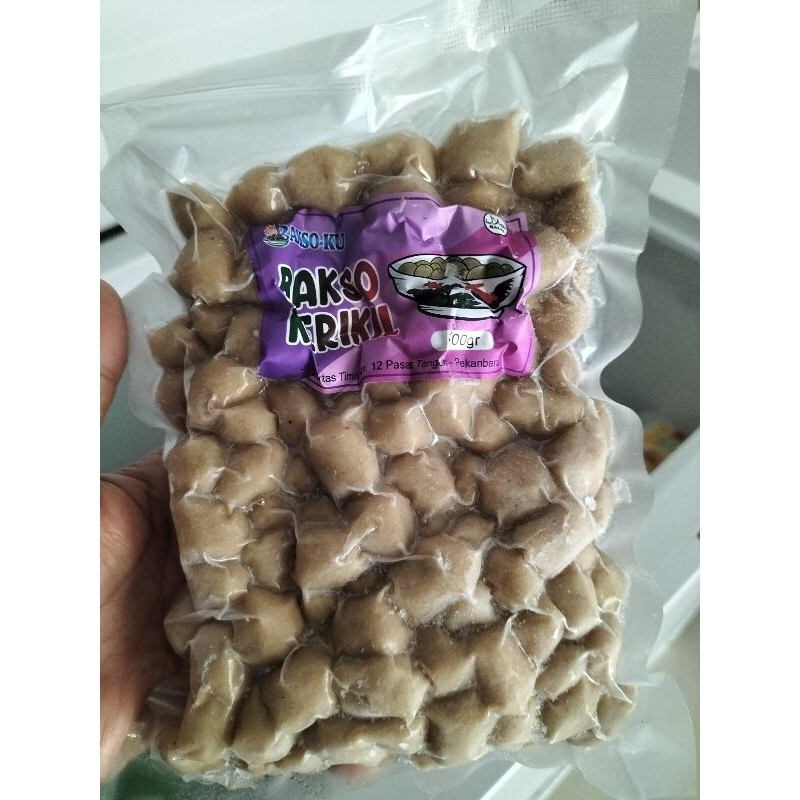 

Bakso krikil (sapi)