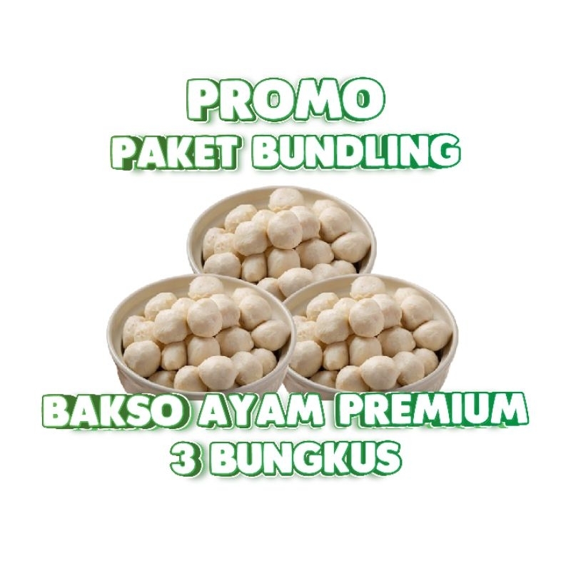 

Bakso Ayam Sehat Premium 500gr – Tinggi Protein, Tanpa MSG & Pengawet