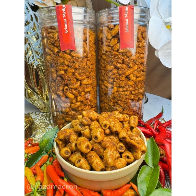 

MAKARONI BANTET ( Kemasan toples )