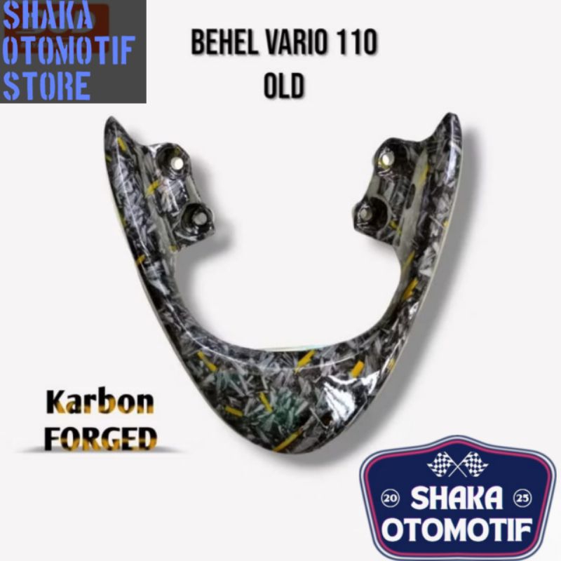 Behel begel vario 110 old/lama KARBON FORGED planger honda vario 110 karbu model ori Original KARBON