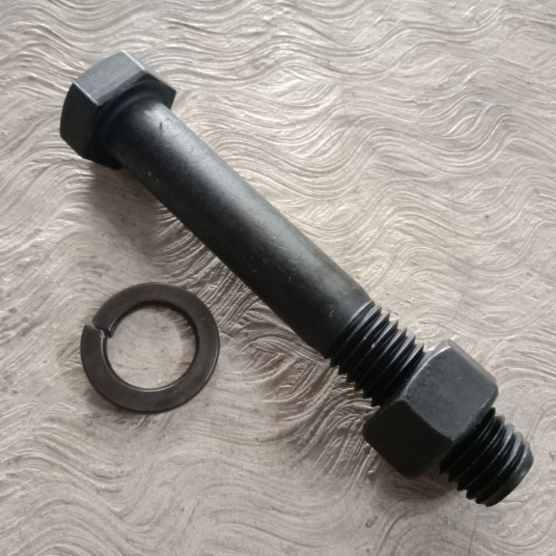 BAUT ¾ X 5 INCH BOLT BAUT 28 TRAKTOR ¾X5 ONDERDIL SPAREPART KOMPONEN MESIN TRAKTOR, MENJUAL SUKU CAD