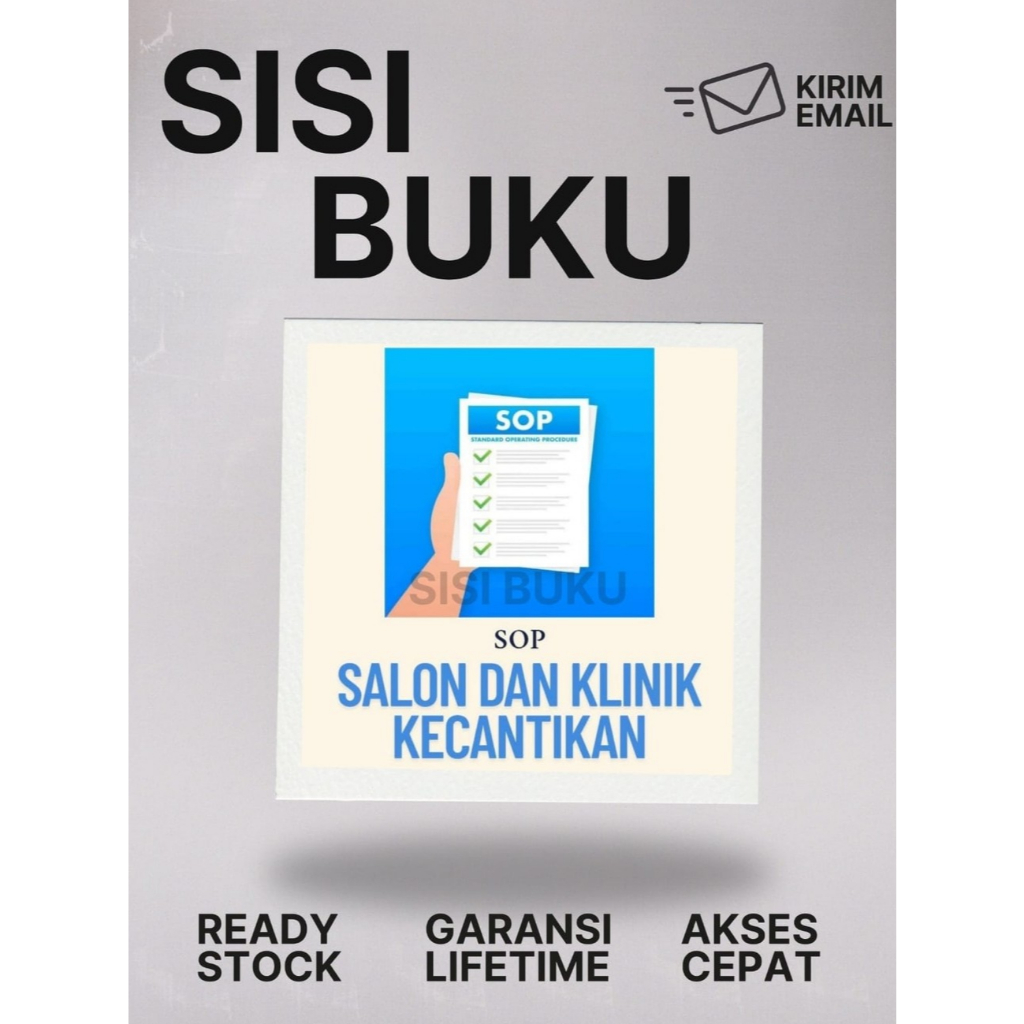 

[T-108] SOP Salon dan Klinik Kecantikan + Template Excel Bisnis & Supporting Laporan Keuangan