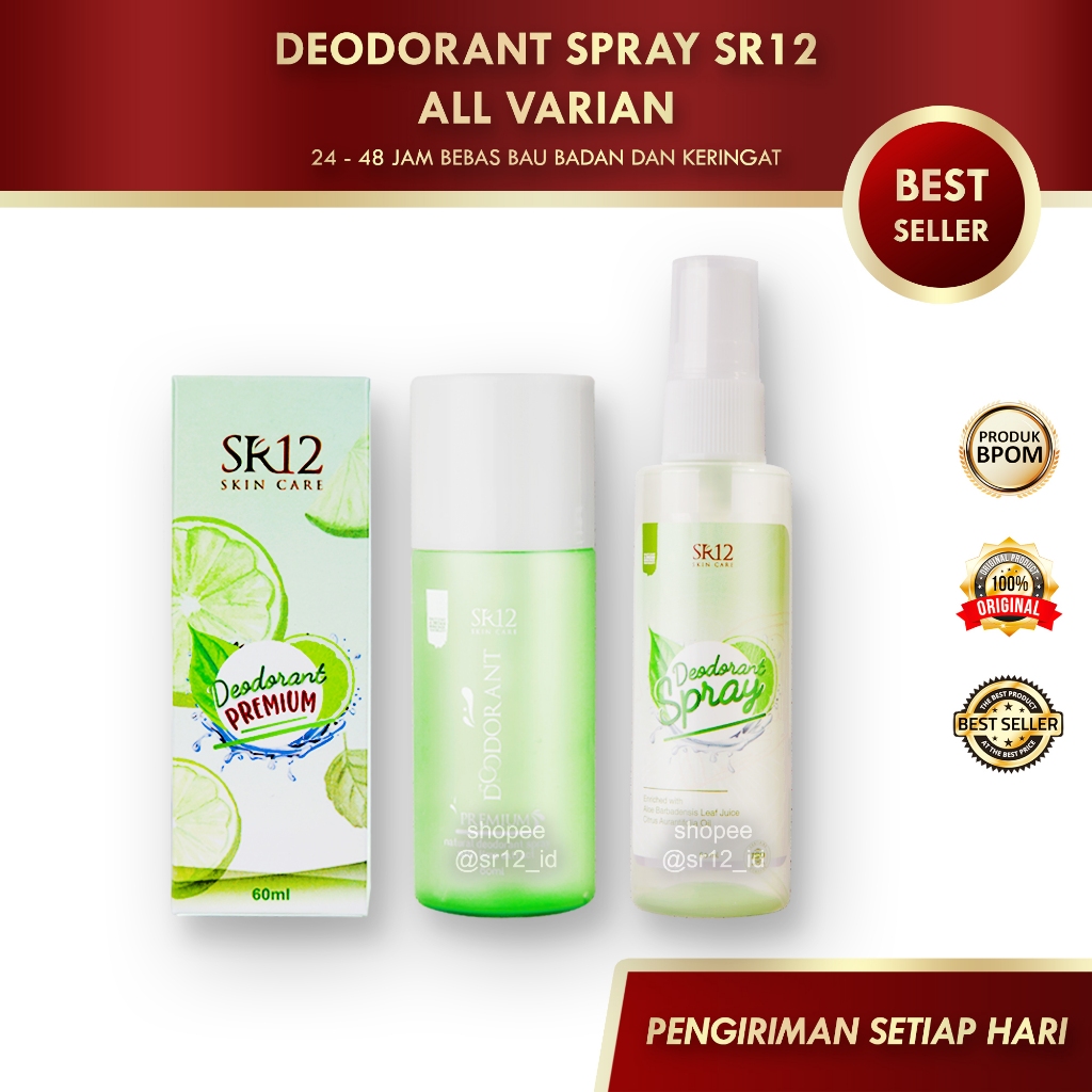 RB DEODORANT SPRAY SR12 / DEODORANT PREMIUM SR12 / DEO SPRAY SR12 / DEODORANT SR12 / DEODORAN SR12 /