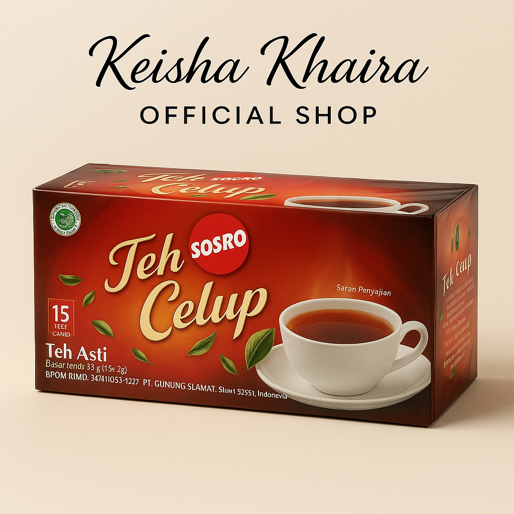 

Sosro Teh Celup Black Tea 15s
