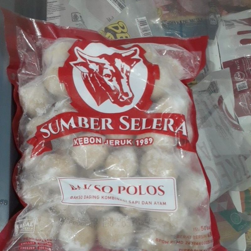 

Sumber Selera Bakso Sapi Polos 50p/25P