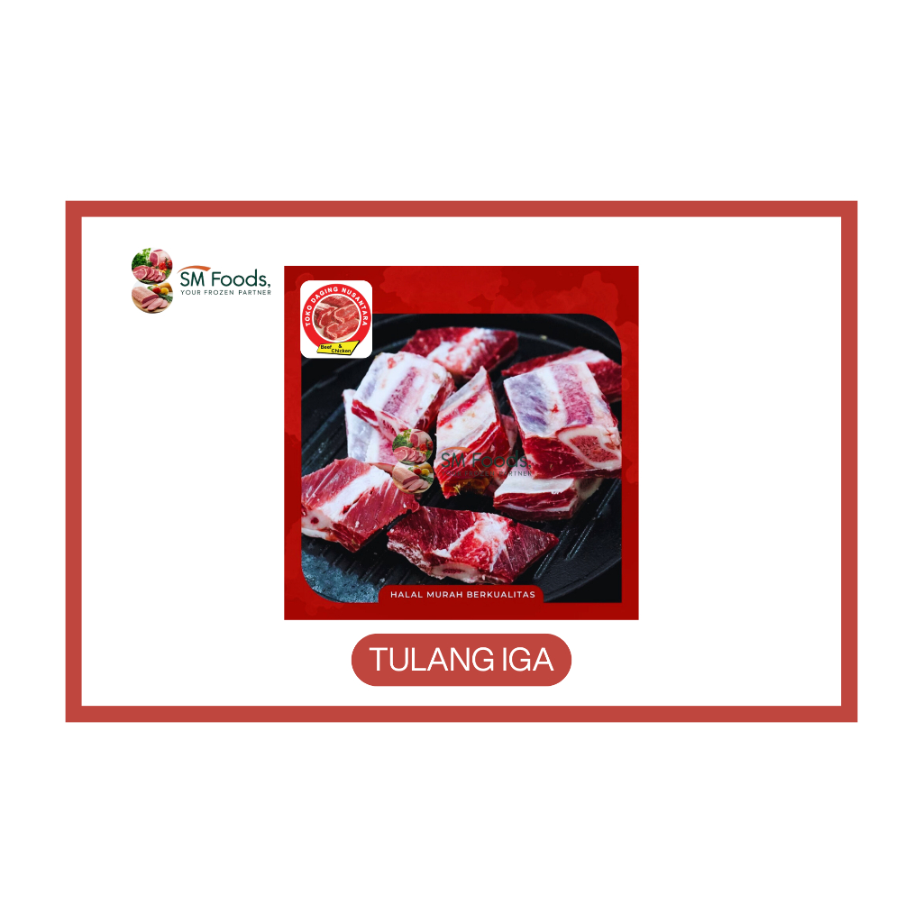 

[TDN] Tulang Iga | 1 Kg | Halal Murah Berkualitas