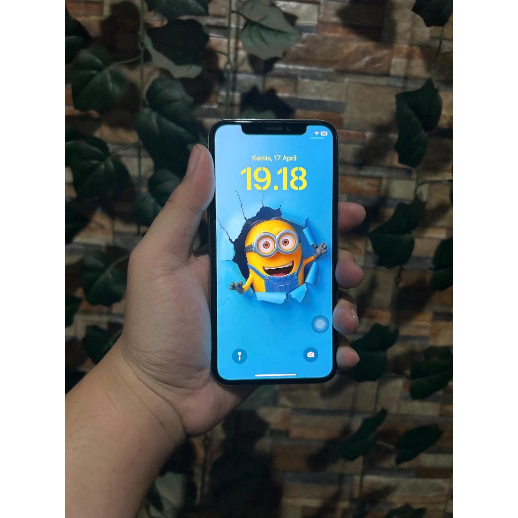 iPhone X 64GB Silver Murah