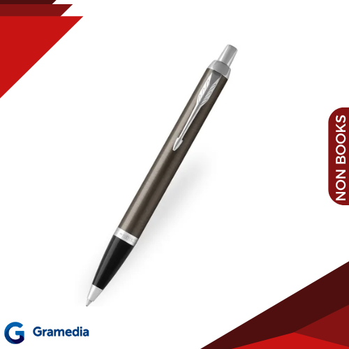 

Gramedia Medan - Parker IM Dark Espresso Chrome Trim Ballpoint