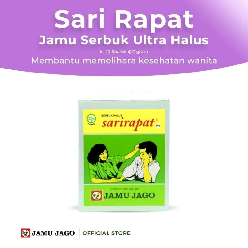 

sari rapet jamu jago serbuk mengurangi lendir pada kewanitaan 10 bungkus