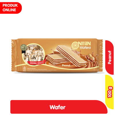 

NISSIN Wafer Kacang 100 g