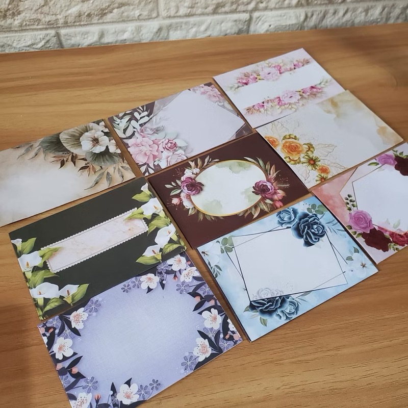 

10pcs Amplop Motif Serbaguna