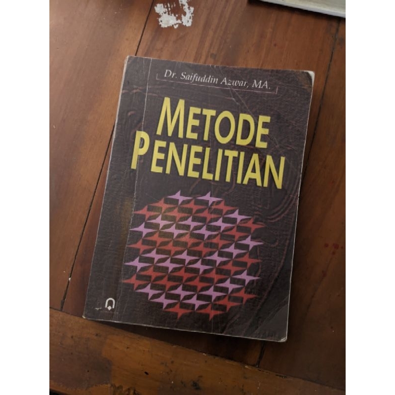 Metode Penelitian - Dr Saifuddin Azwar