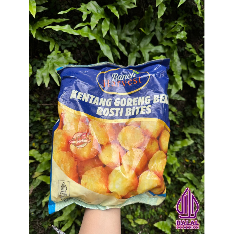 

KENTANG GORENG BEKU ROSTI BITES HARVEST 750gr
