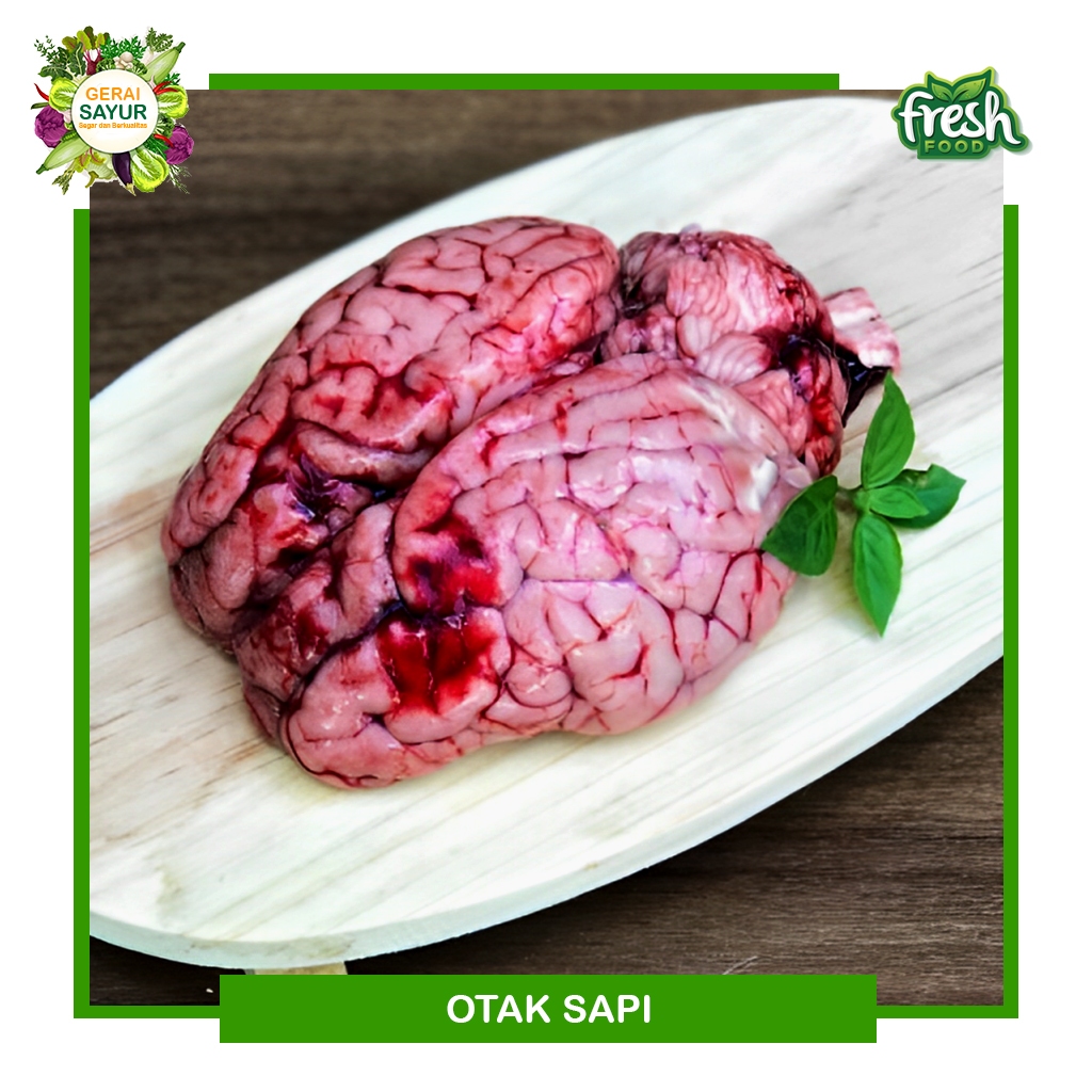 

Otak Sapi Segar - Gerai Sayur Daging Segar Depok