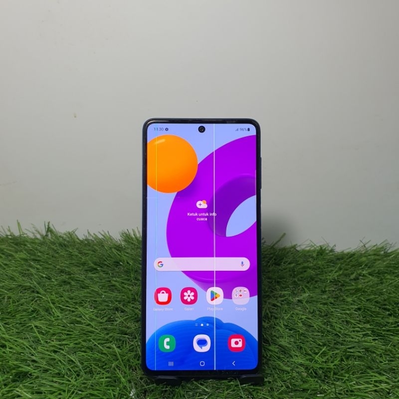 SAMSUNG M52 5G 8/128GB SECOND MURAH