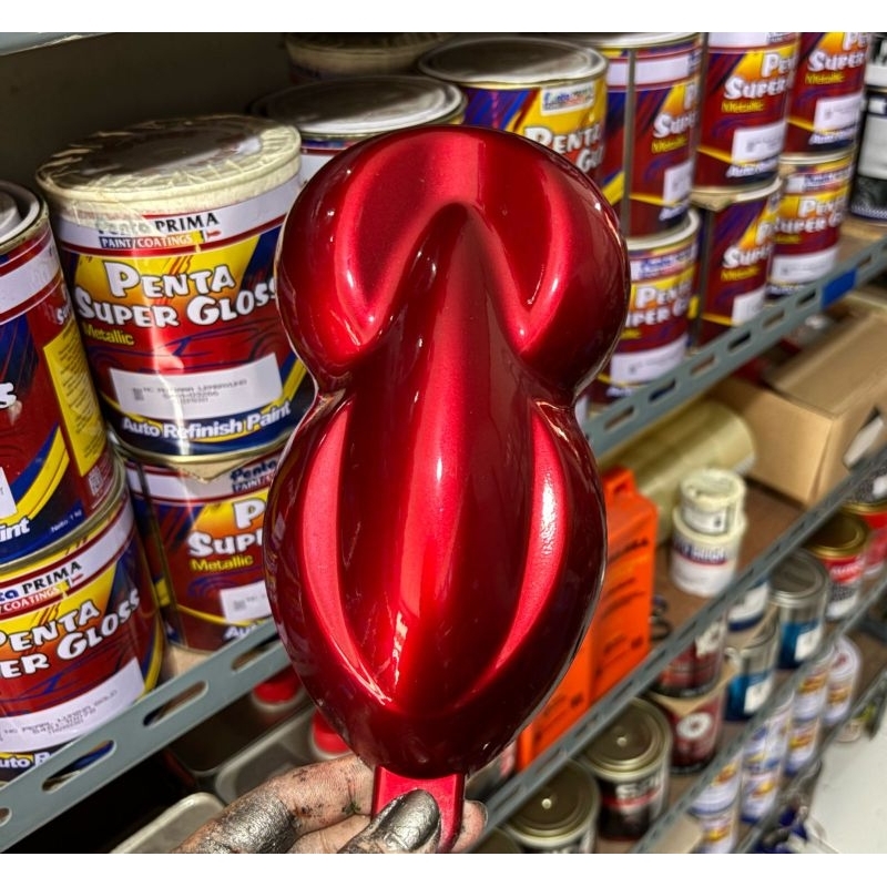 Cat Candy Merah PU/Candy Red PU Spesial