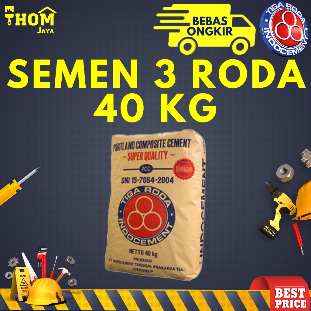SEMEN 3 RODA / SEMEN TIGA RODA - 40KG