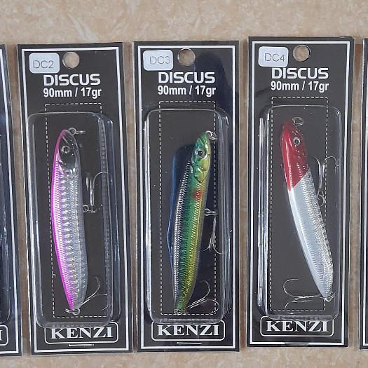 Lure Minnow Tanpa Lidah Berat 17 gr Panjang 9 cm Kenzi Discus