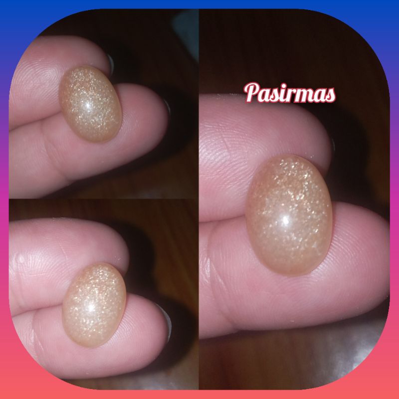 Batu akik pasirmas asli natural batu asli batu alam