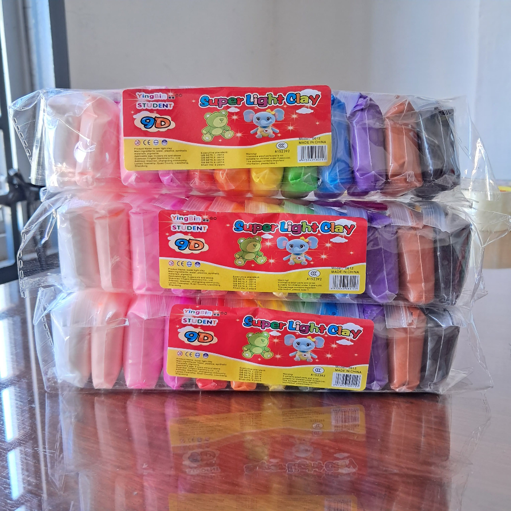 Magic Clay 12 Warna / Slime Anak