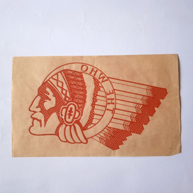 

Vintage Stiker Sablon Setrika Lama THE WHO 1980's Display Only