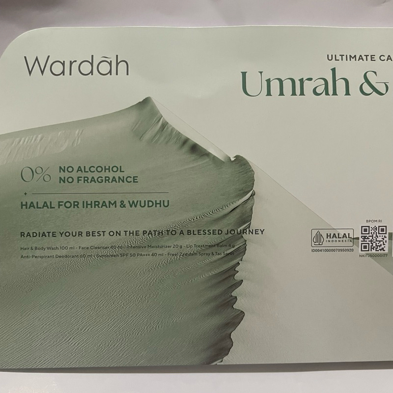 UMROH UMRAH HAJI HAJJ Wardah STARTER KIT / MINI SIZE (SATUAN bisa ya) Radiant Skin Starter Kit  - Uk