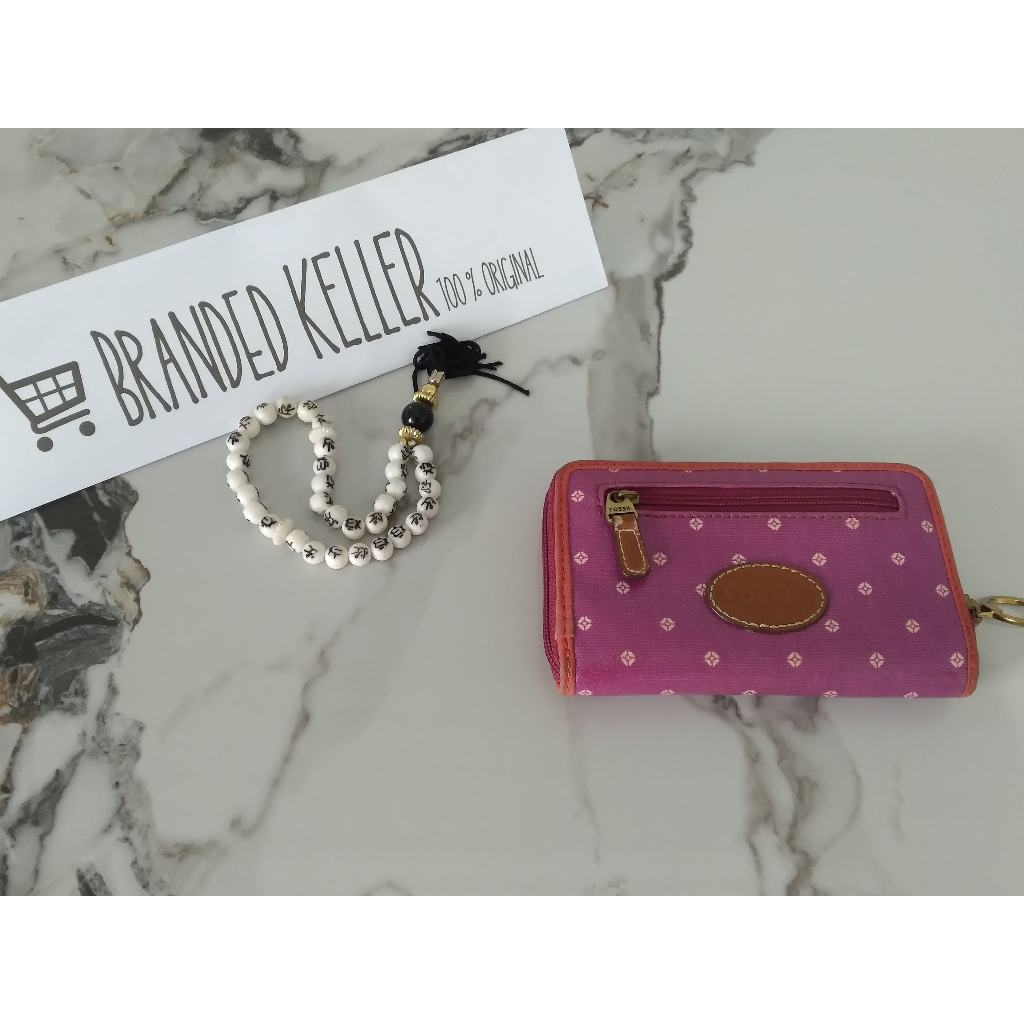 Dompet Fossil Wanita Preloved 100% Original
