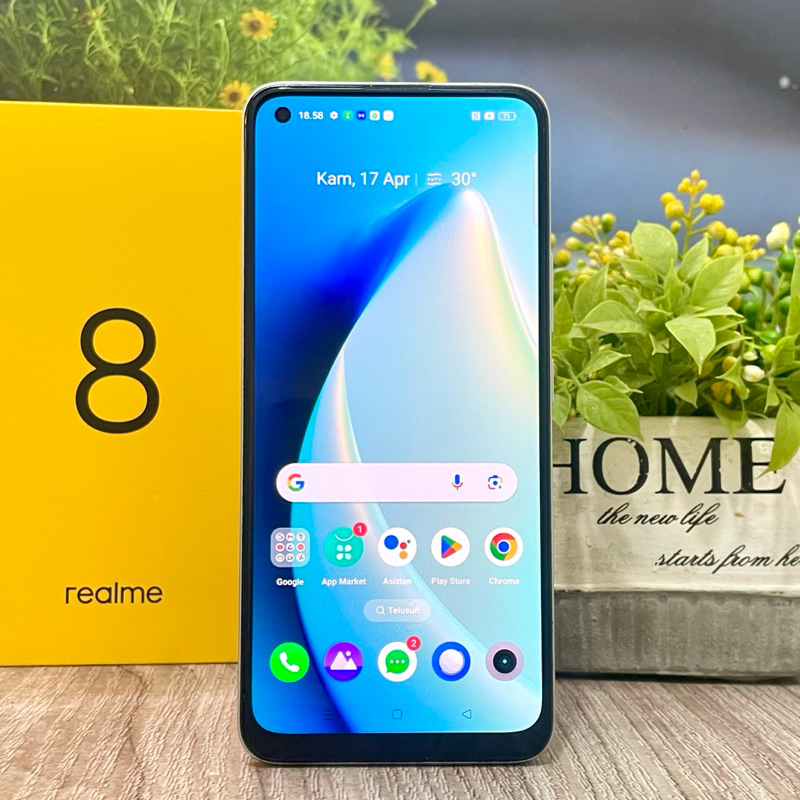 Realme 8 NFC Ram 8/128 GB Garansi Resmi Indonesia