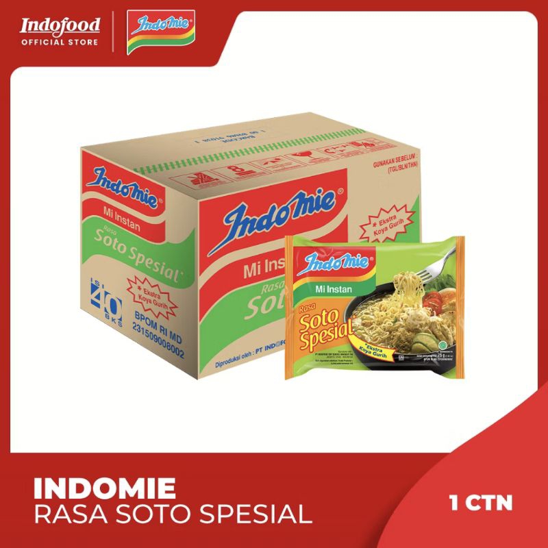 

Indomie Rasa Soto Spesial 1karton