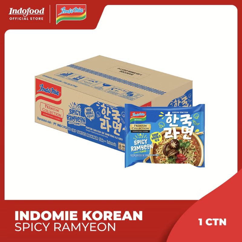

ndomie Korean Spicy Ramyeon 1karton