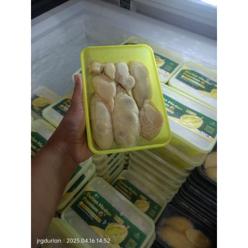 

Paket Grosir 10 Durian Kupas Medan Premium
