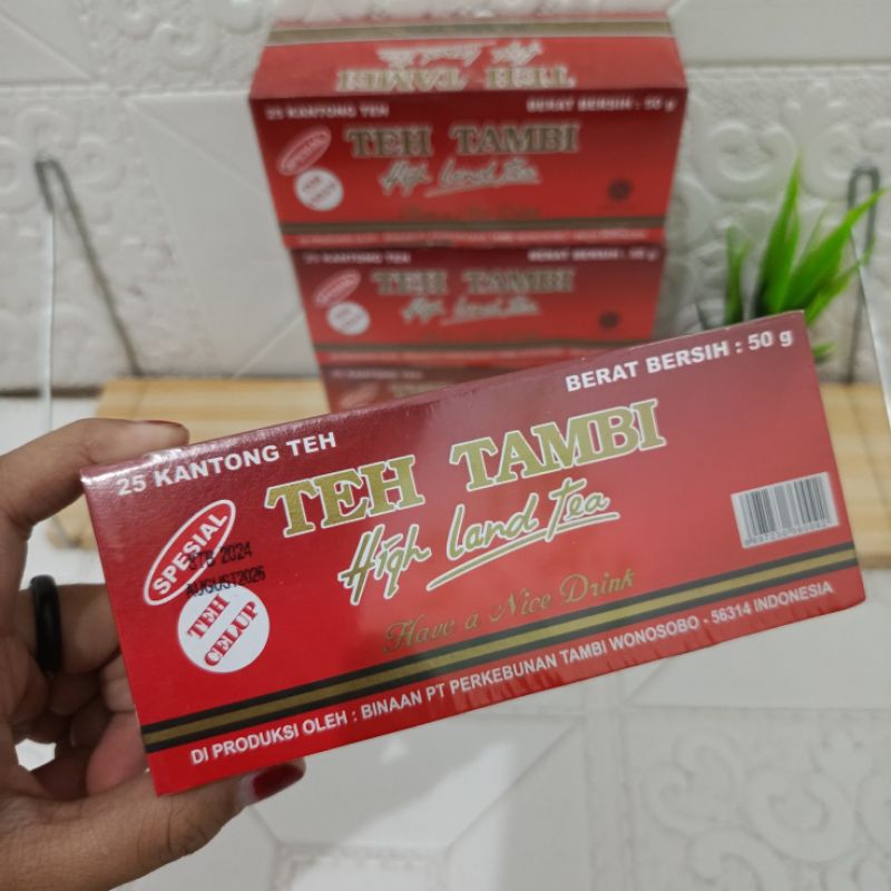 

TEH HITAM CELUP | 25 kantong | Black Tea Instant | Export Quality