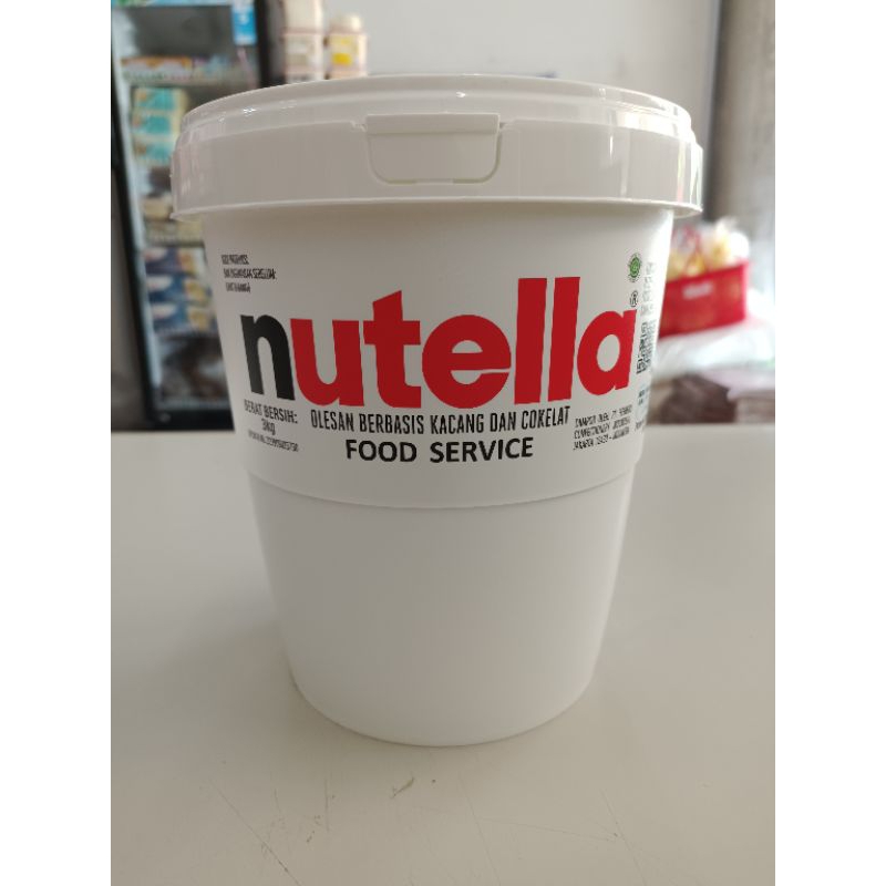 

NUTELLA SELAI COKELAT HAZELNUT 3 KG