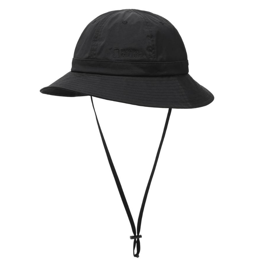 National Geographic Adelie Hat Black - Topi Unisex Hitam