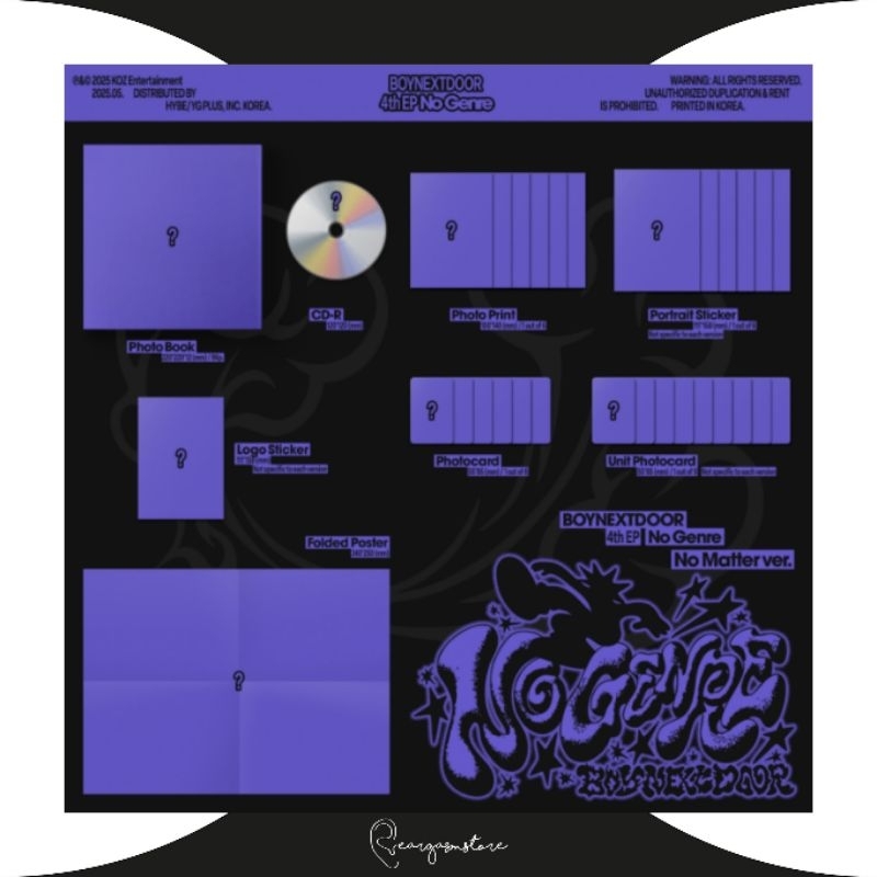 BOYNEXTDOOR - NO GENRE (WEVERSE ALBUM VER)