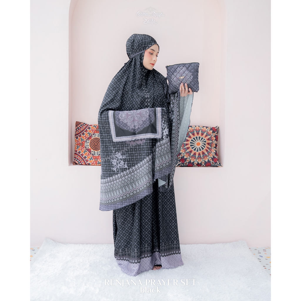 ZALIFA - RENJANA PRAYER SET WANITA - MUKENA TRAVEL