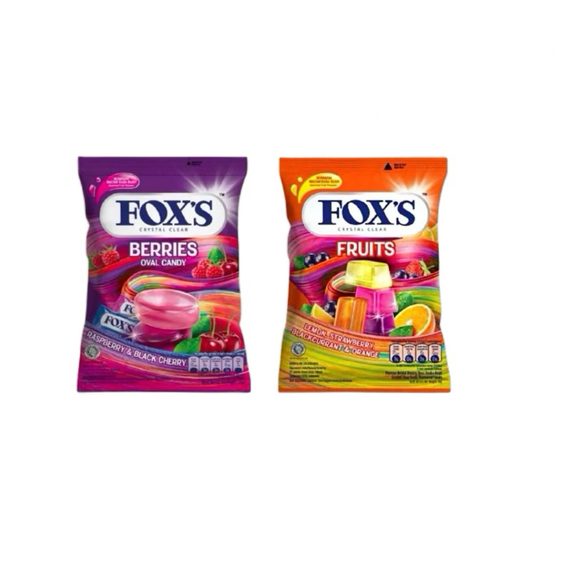 

Permen foxs sak rasa rasa 125g